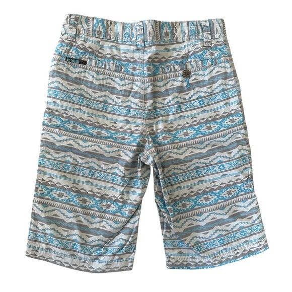 Epic Threads Boys Shorts Blue Gray Geometric Shapes Size 10 - Picture 2 of 7